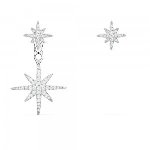 Meteorites Asymmetric Underlobe Earrings