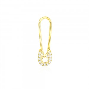 Mono Small Pin - yellow silver