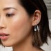 Mono Silver 'Safety Pin' Earring