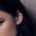 Mono Silver 'Smile' Earring