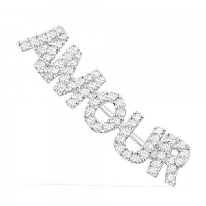 Mono Silver 'Amour' Earring
