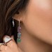 Asymmetric Silver 'ghost Gang' Earrings