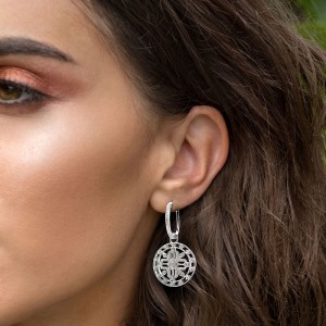 Mono Silver Strength Earring