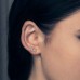 Mono Silver 'Oui' Earring