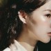 Asymmetric Meteorites Clip Earrings