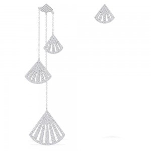 Asymmetric Silver Earrings