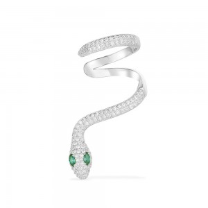 Mono Serpentine Statement Earcuff