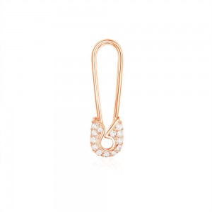 Mono Small Pin - pink silver