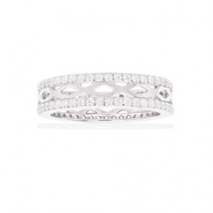 Vintage Designed Chain Pattern Ring