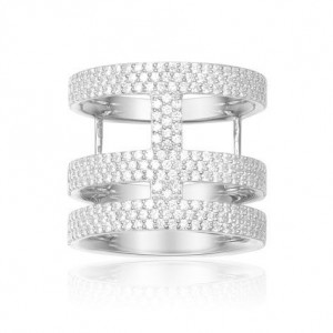 Geometric Design Ring