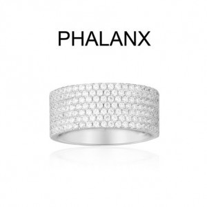 Silver Phalanx Ring