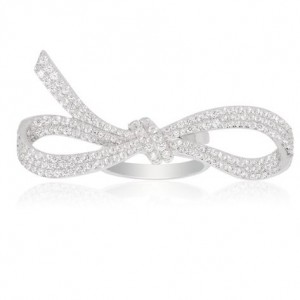 Silver Ribbon Ring