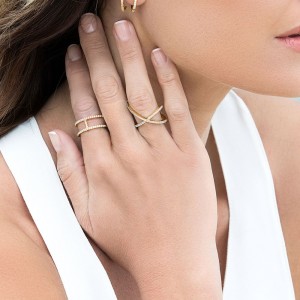 Yellow Silver Ring