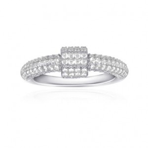 Silver Screw Ring