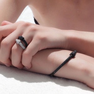 Silver Screw Ring