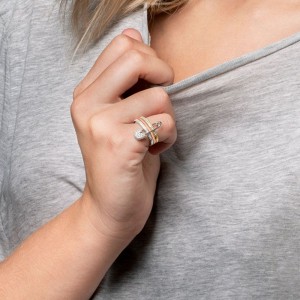 Trio Silver Ring