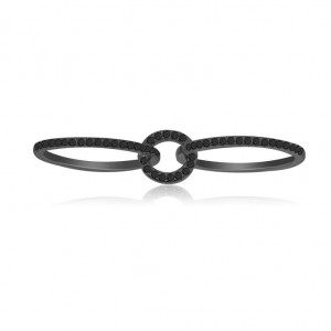 Black Silver Ring