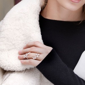 Silver Articulated Ring