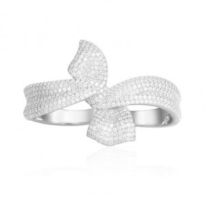 Silver Double Ring