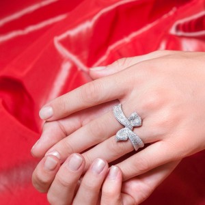Silver Double Ring