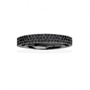 Black Silver  KalÉidoscope Ring ( For Man)