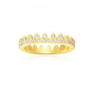 Yellow Silver Mysterieuse Ring