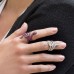 Serpentine Statement Ring