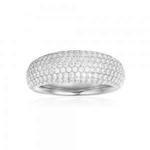 Courchevel Paved 7-row Dome Ring
