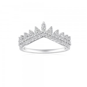 Dentelle Silver Ring