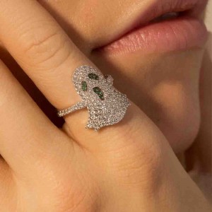 Silver Ghost Ring