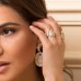 Yellow Silver Scarab Ring