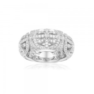Silver Mandala Ring