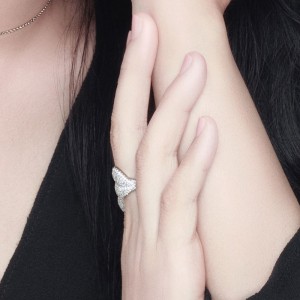 Silver Lip Ring
