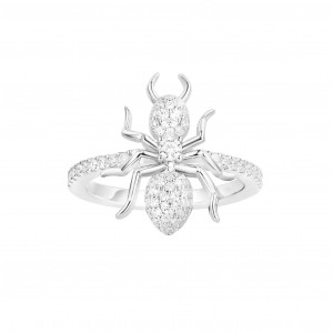 Silver 'ants' Ring