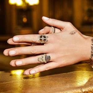 Yellow Silver La Belle Époque Lucky Hand Ring