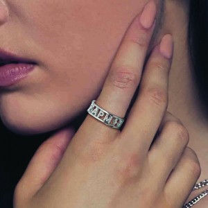 Silver Apm Monaco Ring