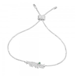 Croco Bracelet - silver