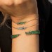 Croco Bracelet - silver