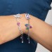 Silver '80s Cassette’ Bracelet