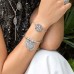 Silver Multi Mandala Bangle