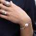 Silver 'eternelles'  Bracelet