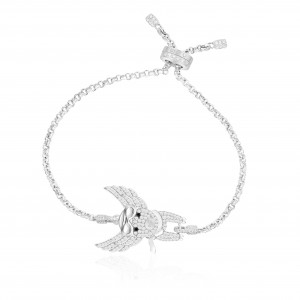 Silver L'aviateur Bracelet