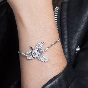 Silver L'aviateur Bracelet