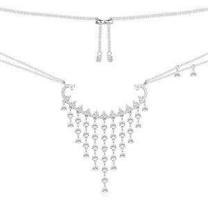 Soiree Silver Necklace