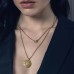 Yellow Silver 'baby' Necklace