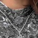 Silver Mandala Necklace