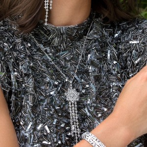 Silver Harmonie Long Necklace