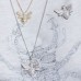Silver Wasp Necklace
