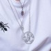 Silver 'ants' Necklace