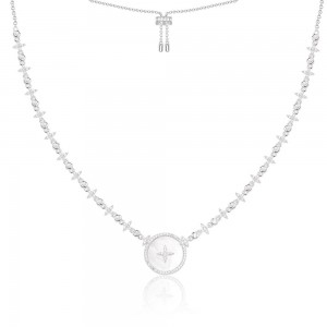 Eternelle Star Necklace - silver